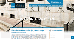 Desktop Screenshot of larkinlawfirm.com
