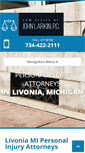 Mobile Screenshot of larkinlawfirm.com